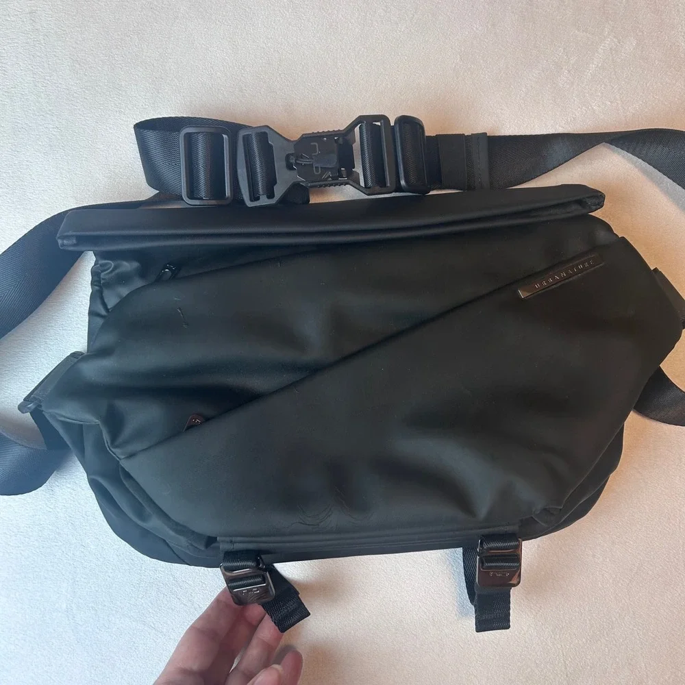 NIID‎ Urbanature Radiant R1 Sling Bag Unisex OS Black Techwear Crossbody